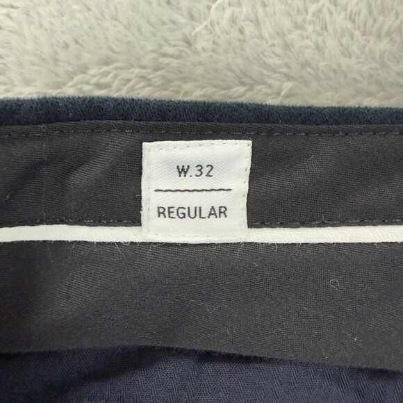 Norse Projects Brushed Moleskin Navy Blue Pants Men’s Size 32 Regular - Picture 12 of 14